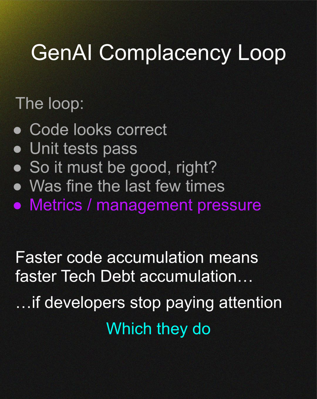 GenAI Coding and the Metrics Gap slide 5